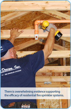There is overwhelming evidence supporting the efficacy of residential fire sprinker systems.